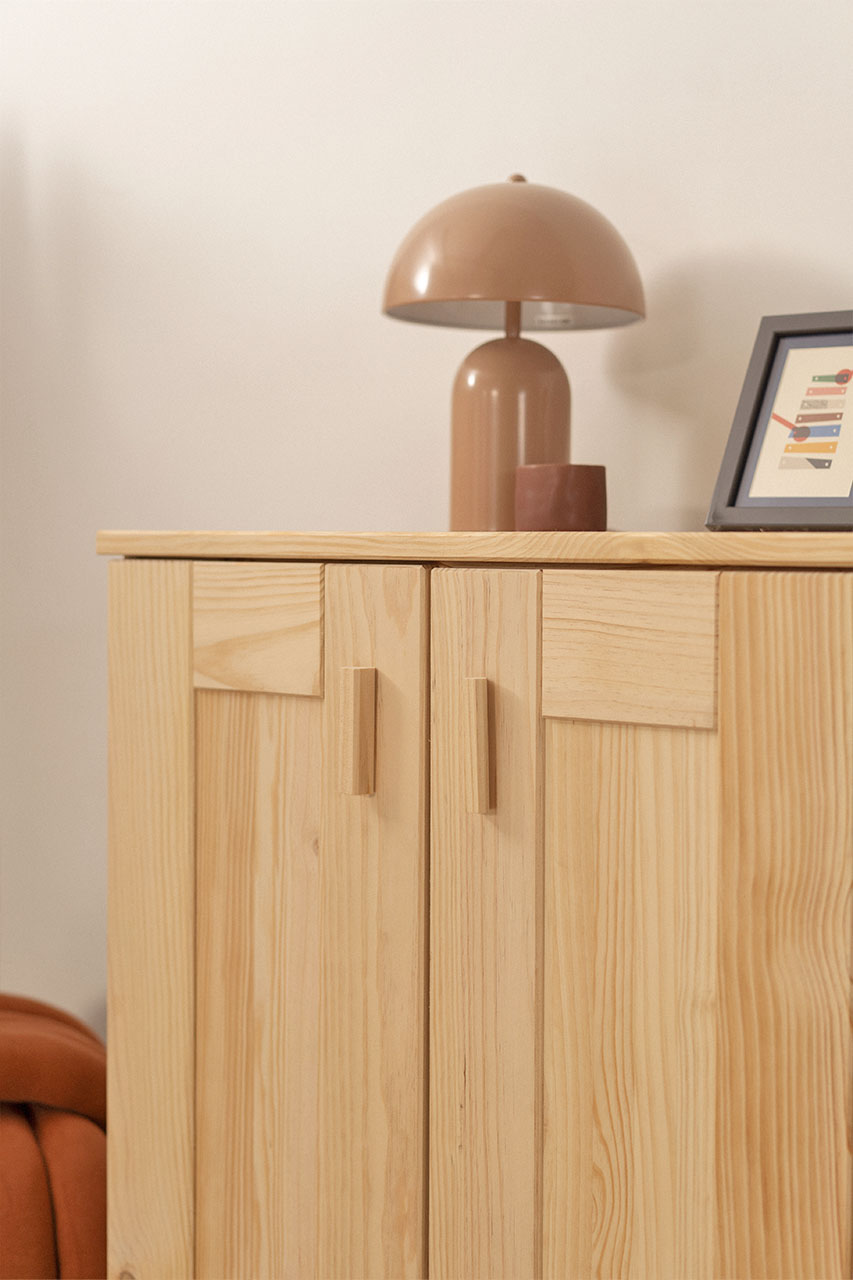 Imagen de ambiente 2 para:Armario aparador de madera natural